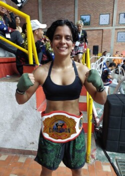 Jessica MORENO, Venezuela -54Kg WKF continental Champion