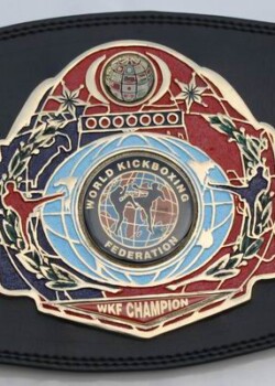 WKF continental title belt